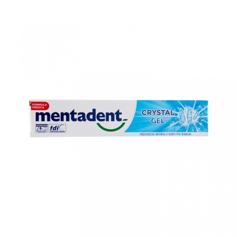 toothpaste mentadent cryst gel ml75